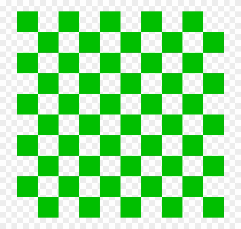 Checkerboard Green Patterns Pattern Checkered - Black And Yellow Checker Clipart #1915865