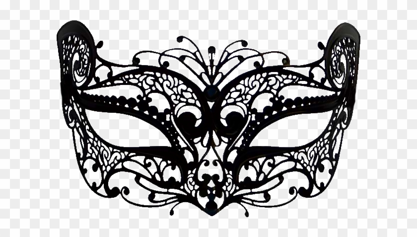 Mascaras Em Png - Masque Dentelle Noir Et Rouge Clipart