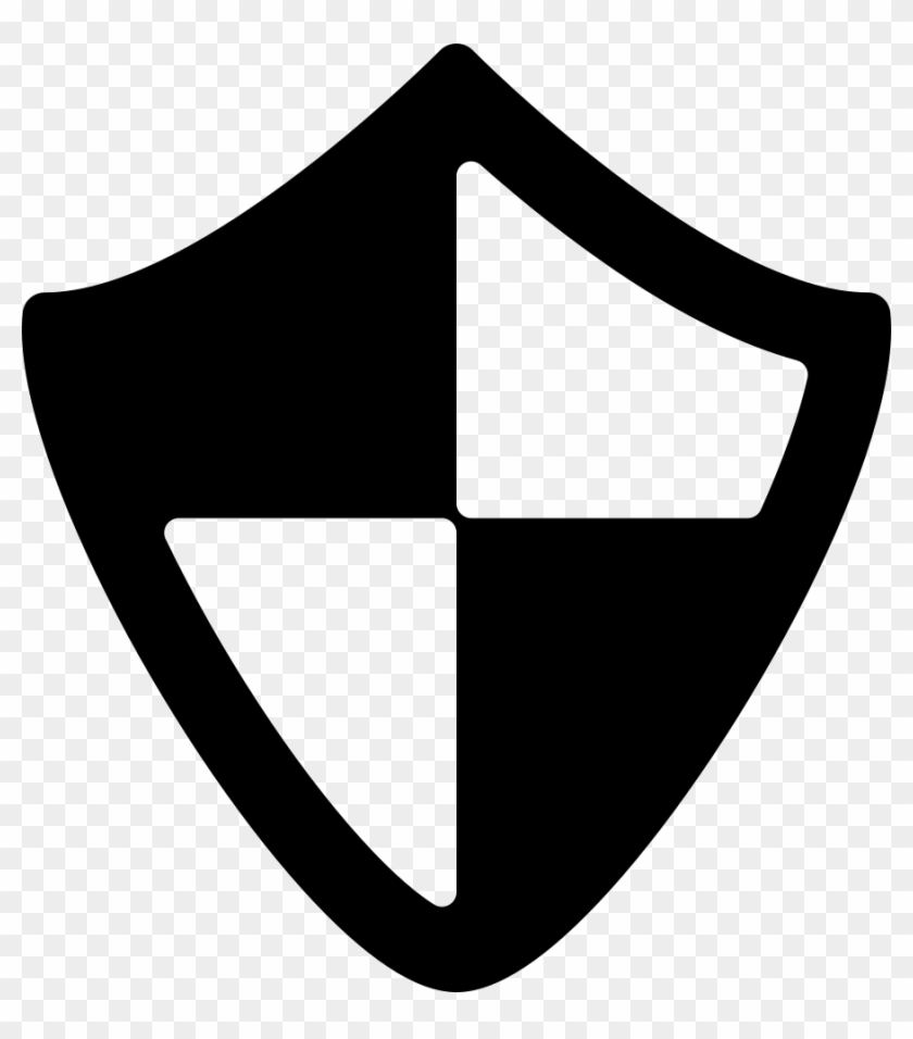 Png File - Checkered Shield Icon Clipart