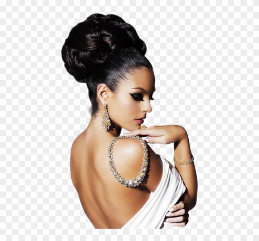 Mujer Png - Miss Universe Hair Bun Clipart