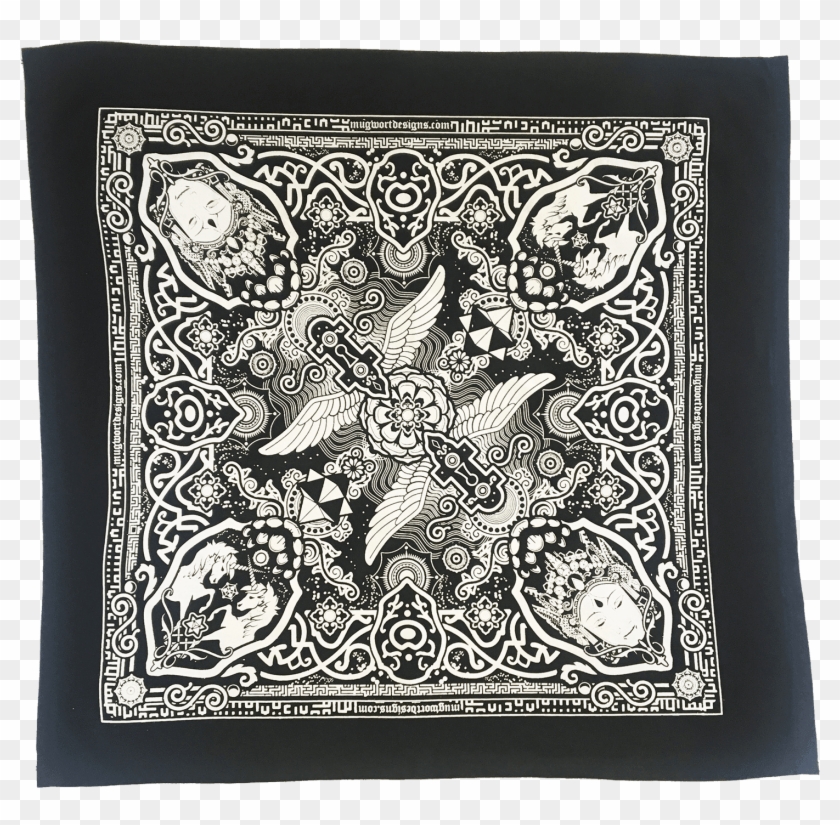 Unicorn Bandana - Motif Clipart #1916425