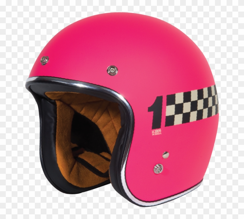 Checkered - Motorcycle Helmet Clipart