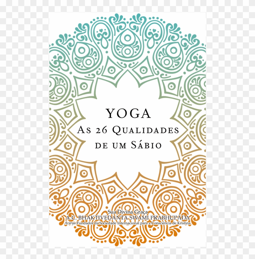 Sankirtana Shop Capa Yoga 26 Qualidades - Coloriage Mandala Etoile Clipart