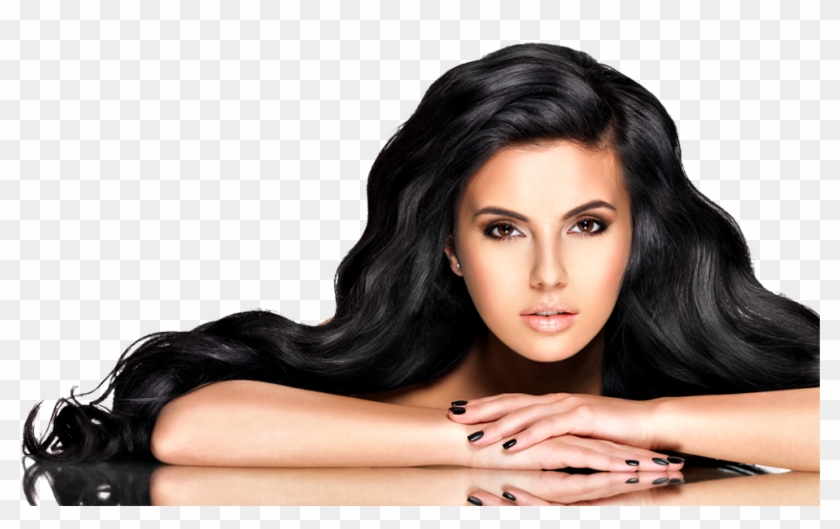 Lady Transparent Png - Beautiful Hair Woman Png Clipart