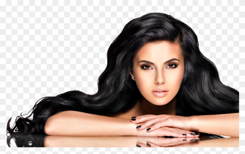 Lady Transparent Png - Beautiful Hair Woman Png Clipart #1917158