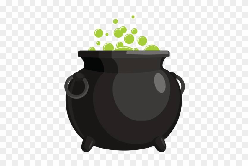 Cauldron Png Transparent Image - Leprechaun Rainbow And Pot Of Gold Clipart #1917637