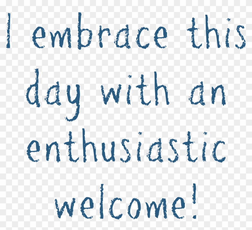 Sunday Affirmations 1 - Calligraphy Clipart