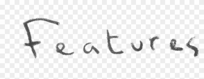 Features - Calligraphy Clipart