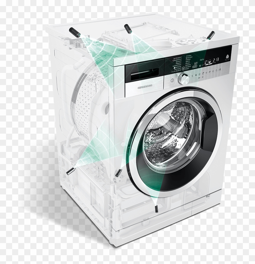 Low Energy Consumption With Inverter Eco Motor - Grundig Gwn 37430 Clipart