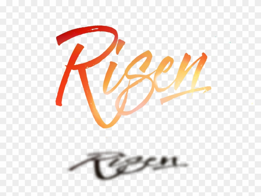 Risen - Calligraphy Clipart #1917870