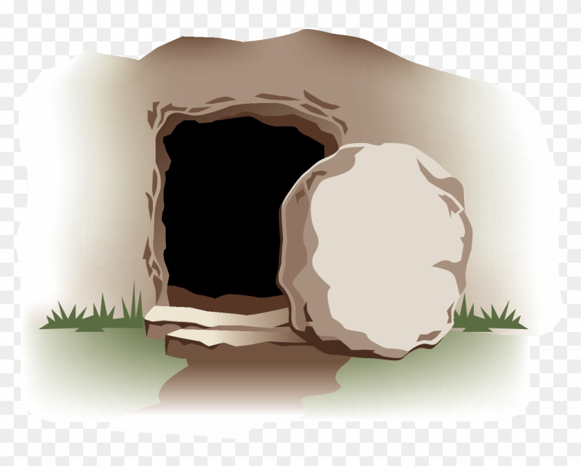 Transparent Library Resurrection Sunday Worship Corouniting - Jesus Tomb Clip Art - Png Download