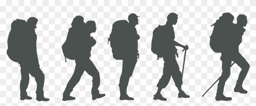 Tourist Png - Human Silhouette Tourists Png Clipart