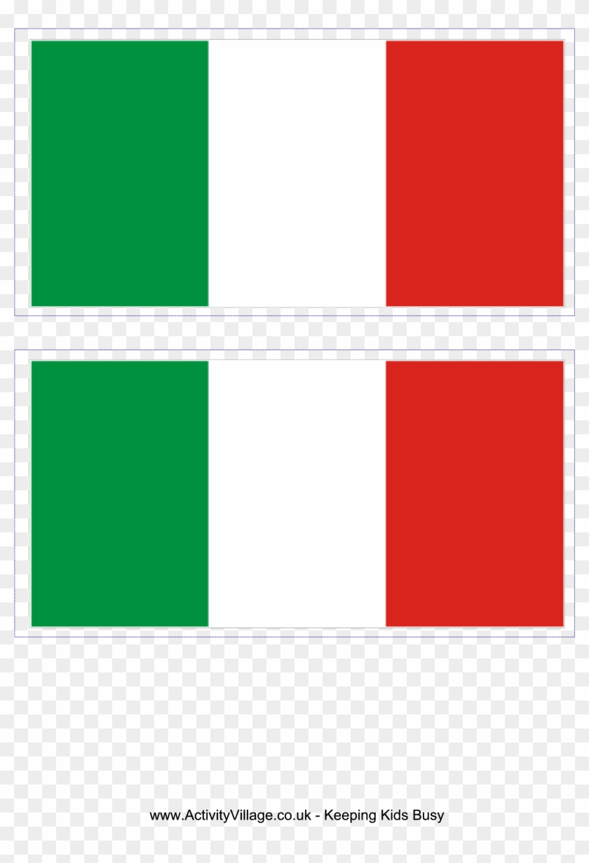 The Flag Of Italy - Flag Clipart #1918062