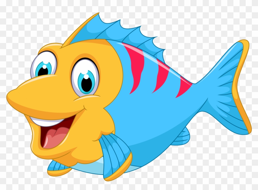 Cute Fish Vector Marine Cartoon Png Download Free Clipart Transparent Png