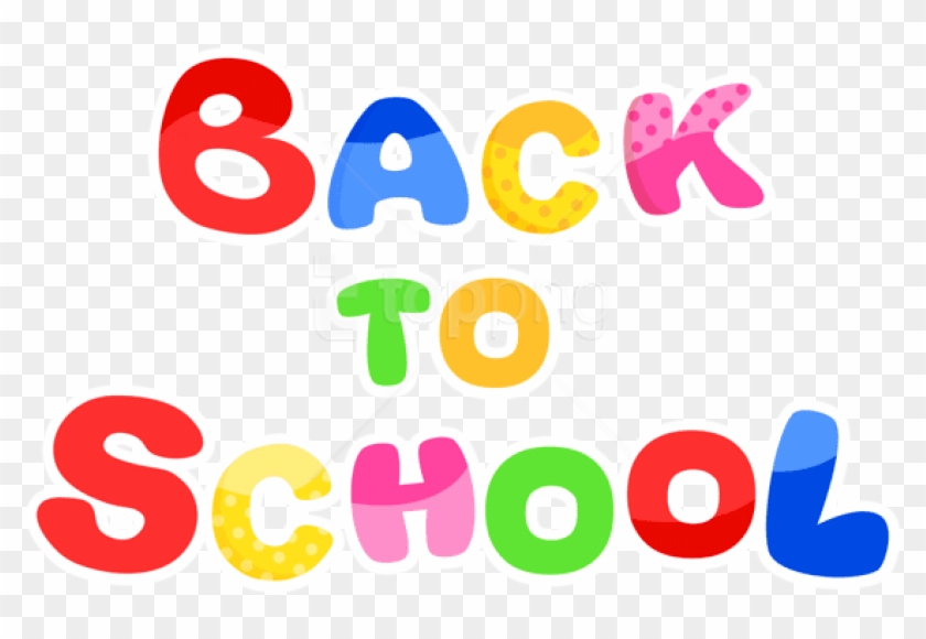 Free Png Download Back To School Clipart Png Photo - Back To School Clip Art Png Transparent Png #1918999