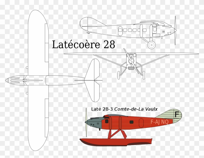 1200 X 892 11 - Latecoere 28 Clipart