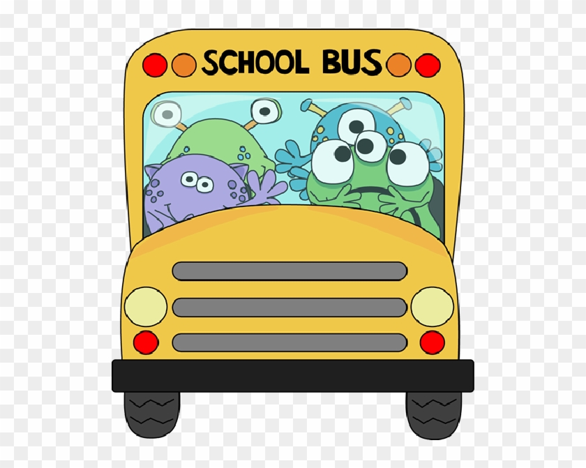 School Bus Images Funny Wikiclipart - Little Monsters At School Clipart - Png Download #1919283