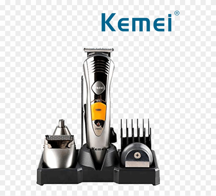 Kemei Km 580a 7 In 1 Beard Trimmer & Hair Clipper Men - Kemei Km 580a 7 In 1 Beard Trimmer & Hair Clipper - Png Download #1919747