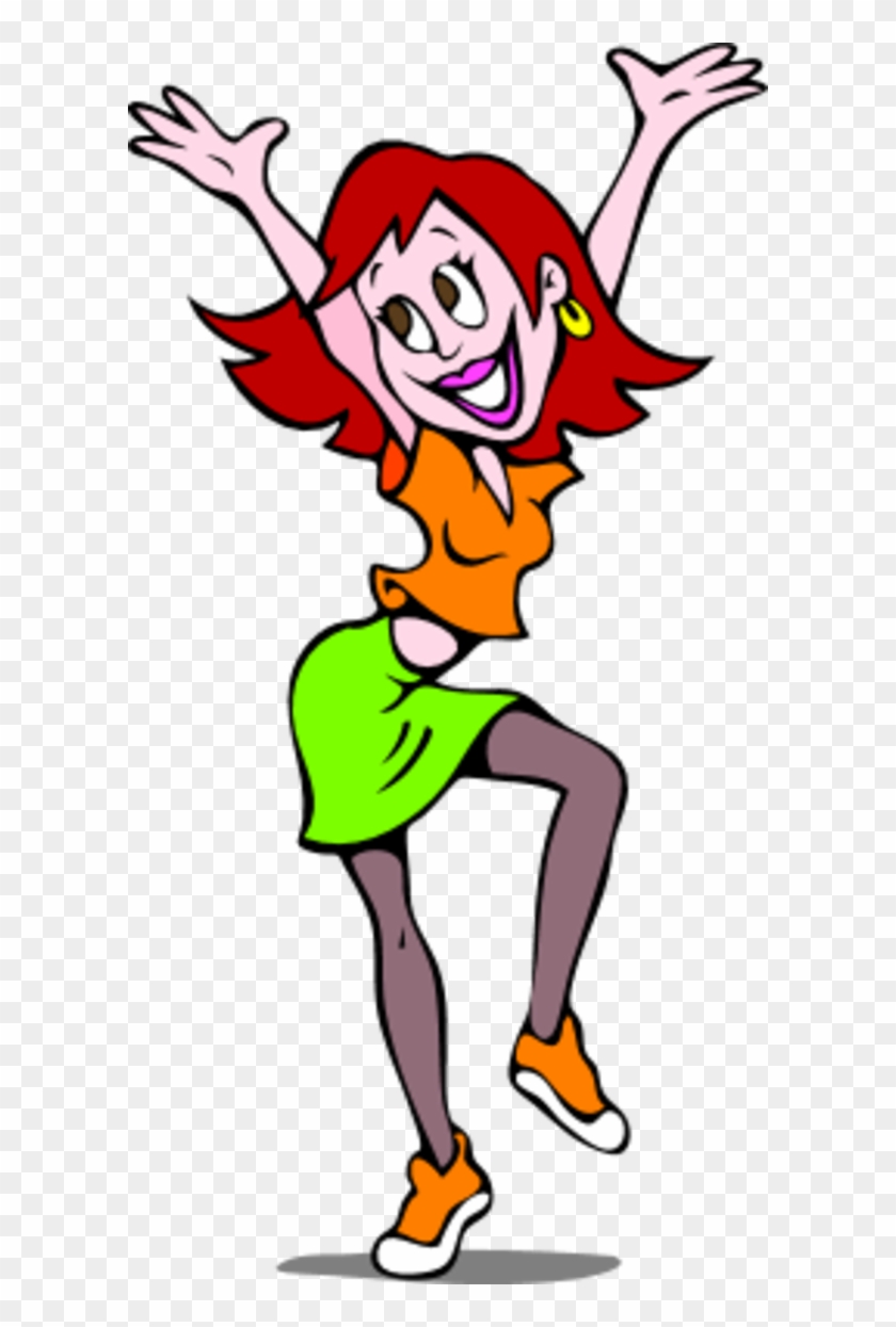 Dance Teacher Clipart - Happy Woman Clipart - Png Download