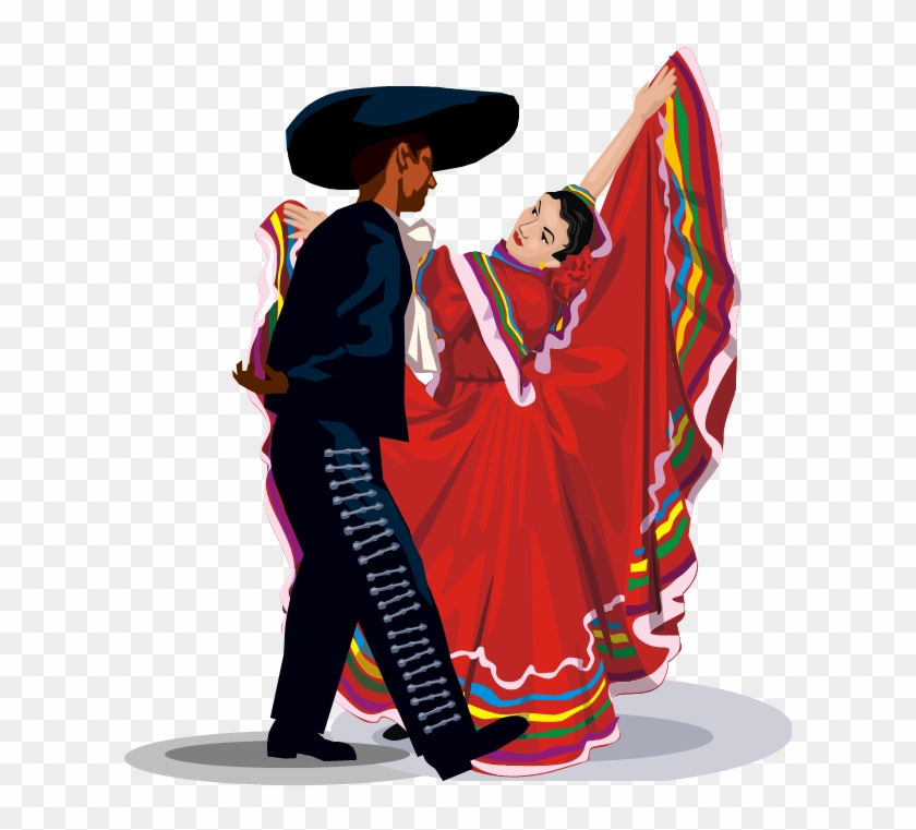Dancers - Folklorico Dancers Clip Art - Png Download #1920561