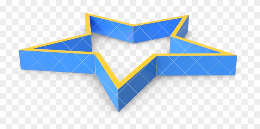 #blue #yellow #flag #hollow #country #shape #ukraine - Art Paper Clipart