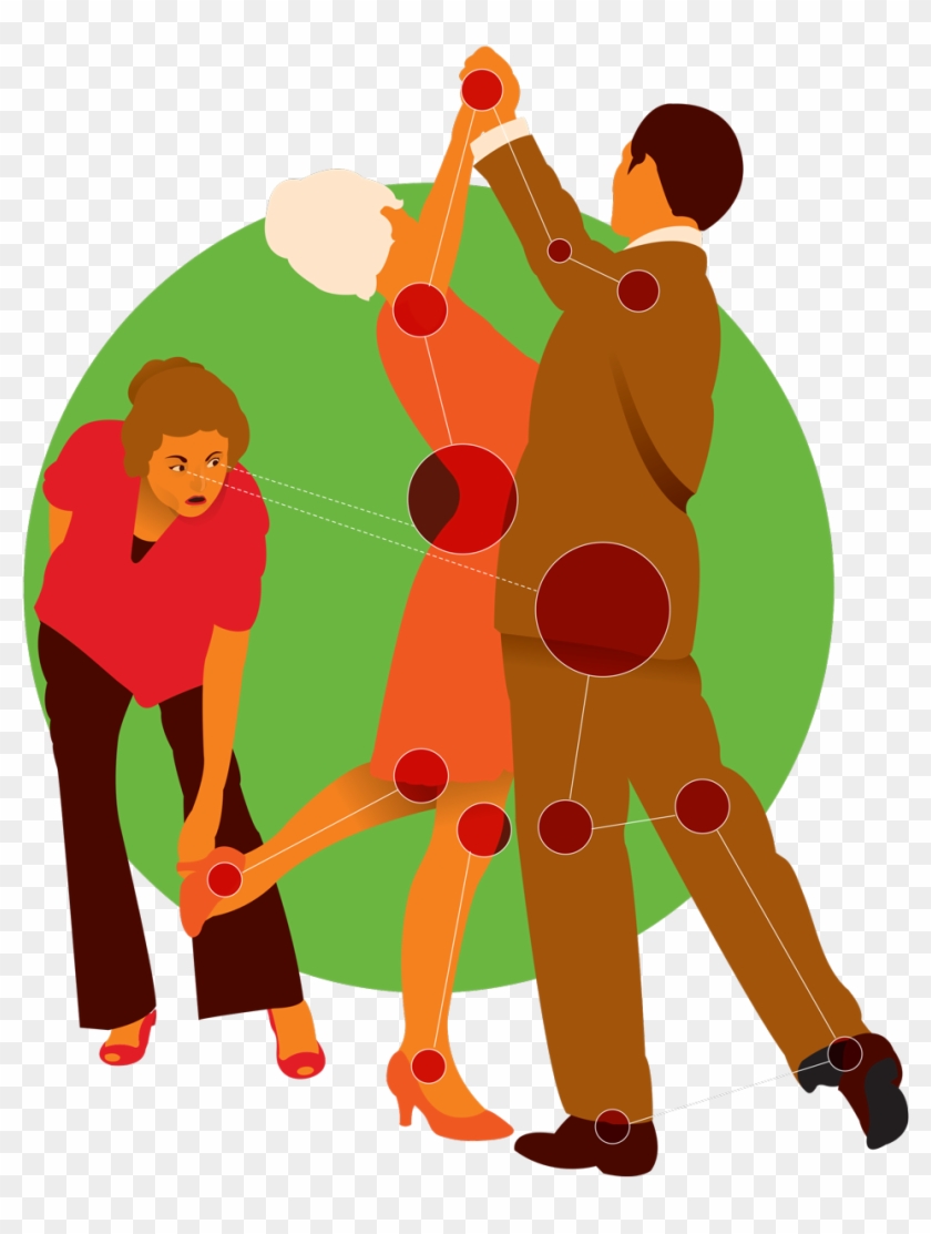 Teacher Dancing Cliparts - Illustration - Png Download