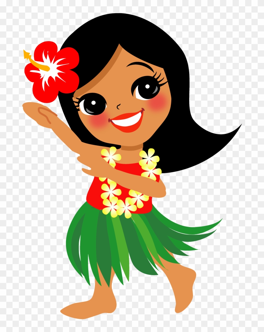 Clip Art Freeuse Stock Hawaiian Dancer Clipart - Clip Art Hula Dancer - Png Download
