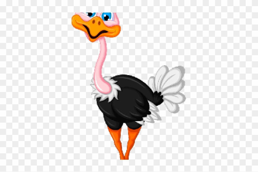 Ostrich Clipart Cute Baby - Png Download #1920880