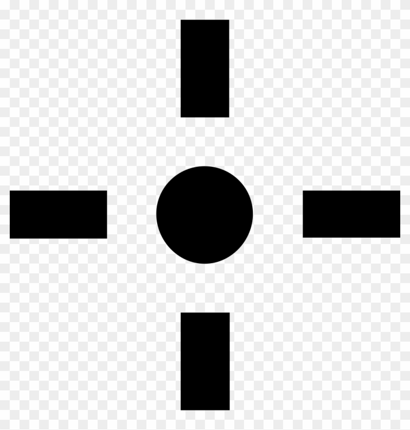 Si Glyph Cross Hair Comments Clipart #1920906