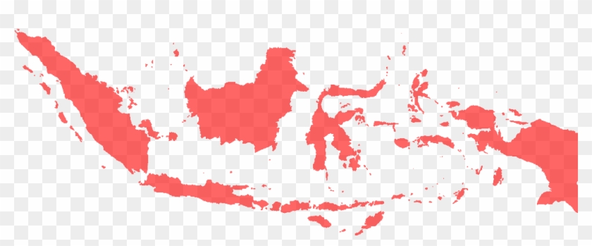 Indonesia Map No Background , Png Download - Indonesia Map Png Black Clipart #1921576