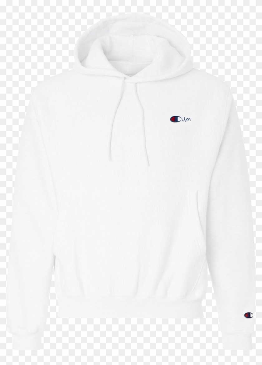 White Hoodie Png - Champion Cum Hoodie Clipart #1921582