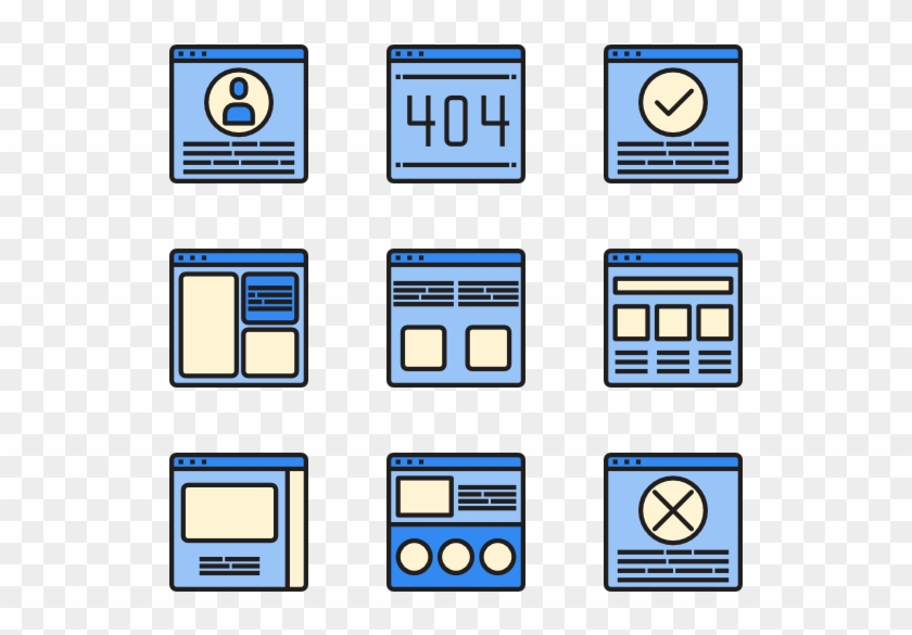 Website User Interface Clipart