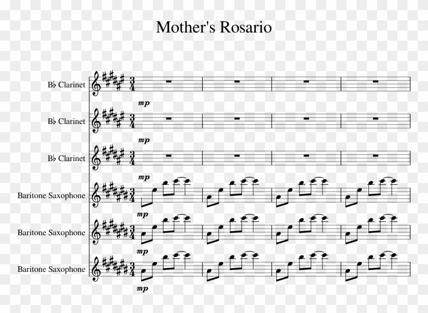 Mother's Rosario Clipart