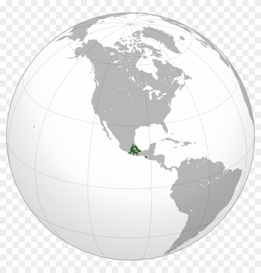 Mexico En El Continente Americano Clipart