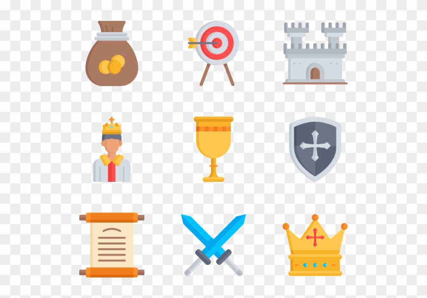 Medieval - Medieval Flat Icon Clipart #1922637