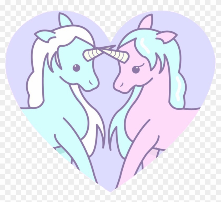 Pastel Kawaii Unicorn , Png Download Clipart #1922954