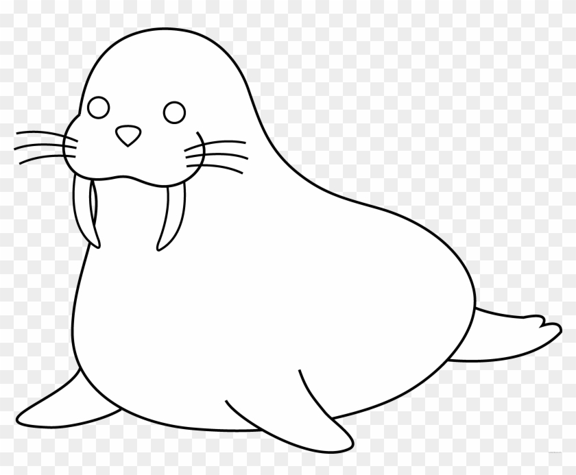 Walrus Clipart Grey Thing - Png Download #1923455
