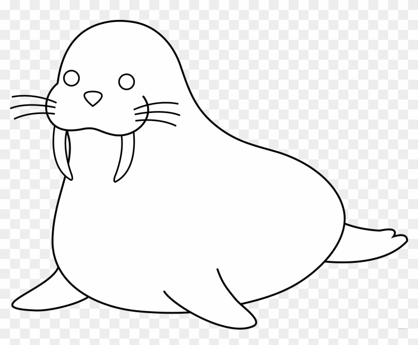 Walrus Clipart Grey Thing - Png Download