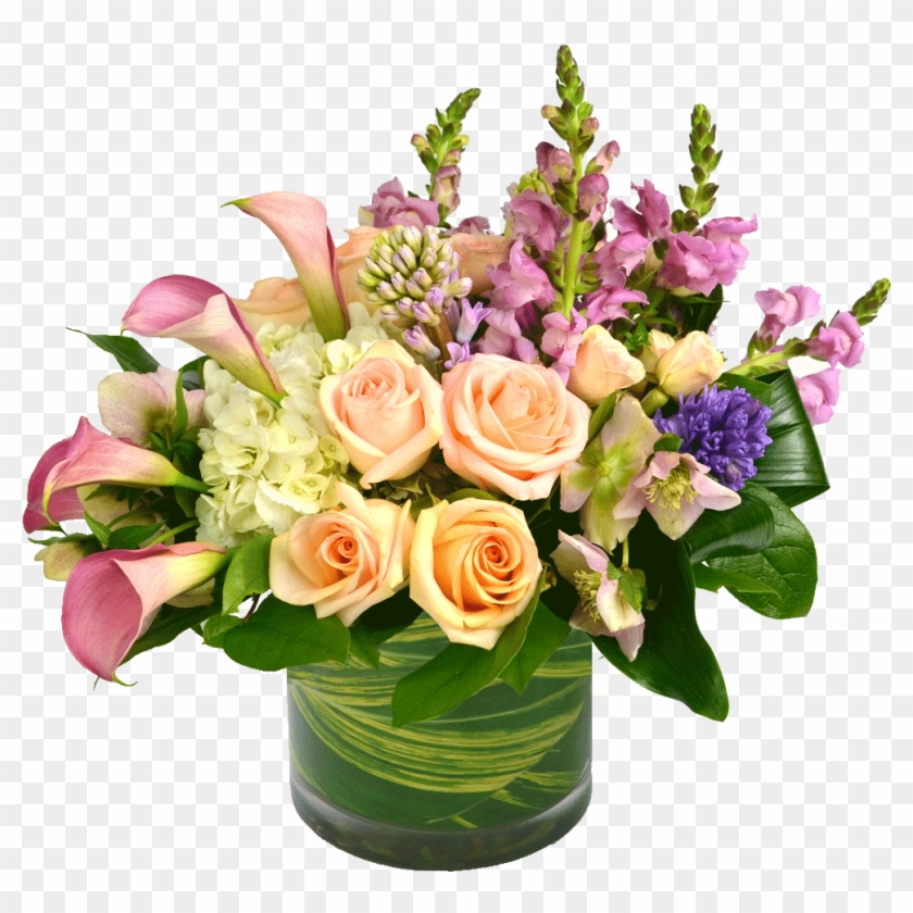 Calming Pastels Bouquet Clipart #1923624