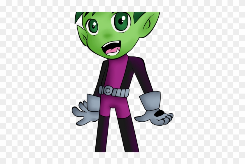 Beast Boy Clipart Transparent Background - Chibi Beast Boy - Png Download