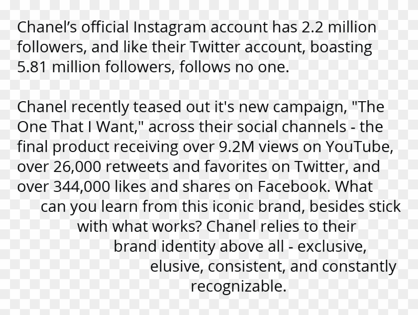 All Images And Video Courtesy Of Chanel , Png Download - Subordinate Clause Clipart