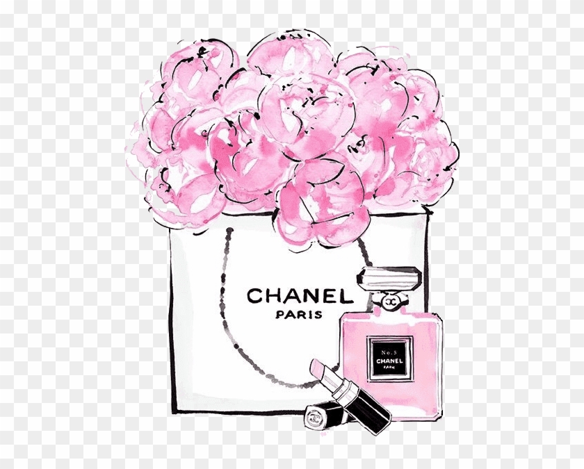 Chanel Perfume Free Frame Clipart - Chanel No 5 - Png Download