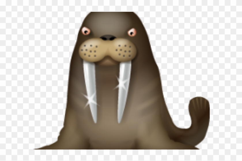 Walrus Clipart Transparent - Cartoon Walrus - Png Download