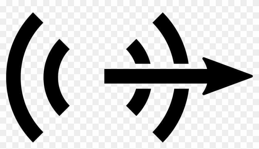 Radio Tower Icon - Audio Symbol On Computer Clipart