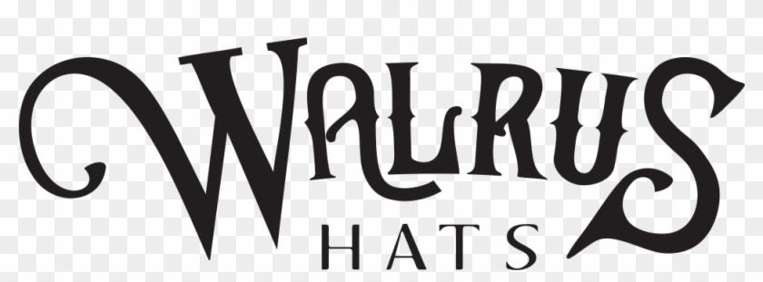 Walrus Hats Walrus Hats - Calligraphy Clipart