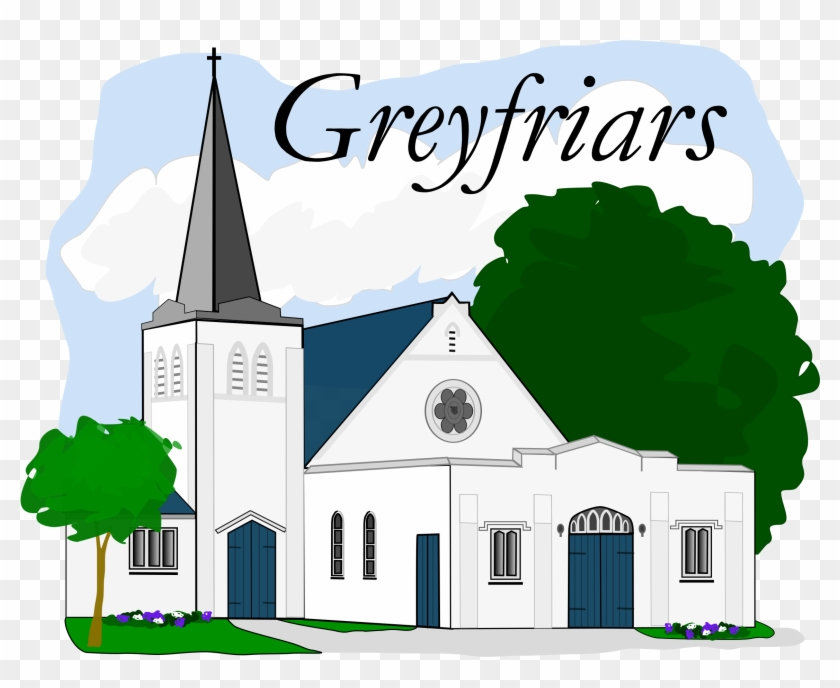 This Free Icons Png Design Of Greyfriars Church Mt - Church Building Clip Art Transparent Png