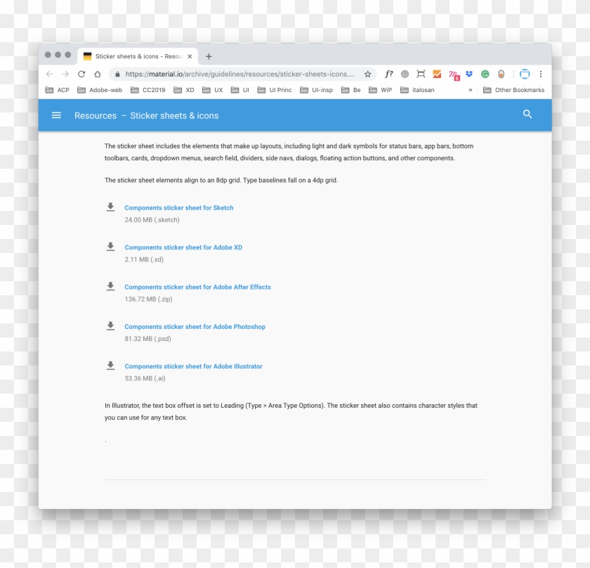 The Download Page For The Adobe Xd File Format Clipart