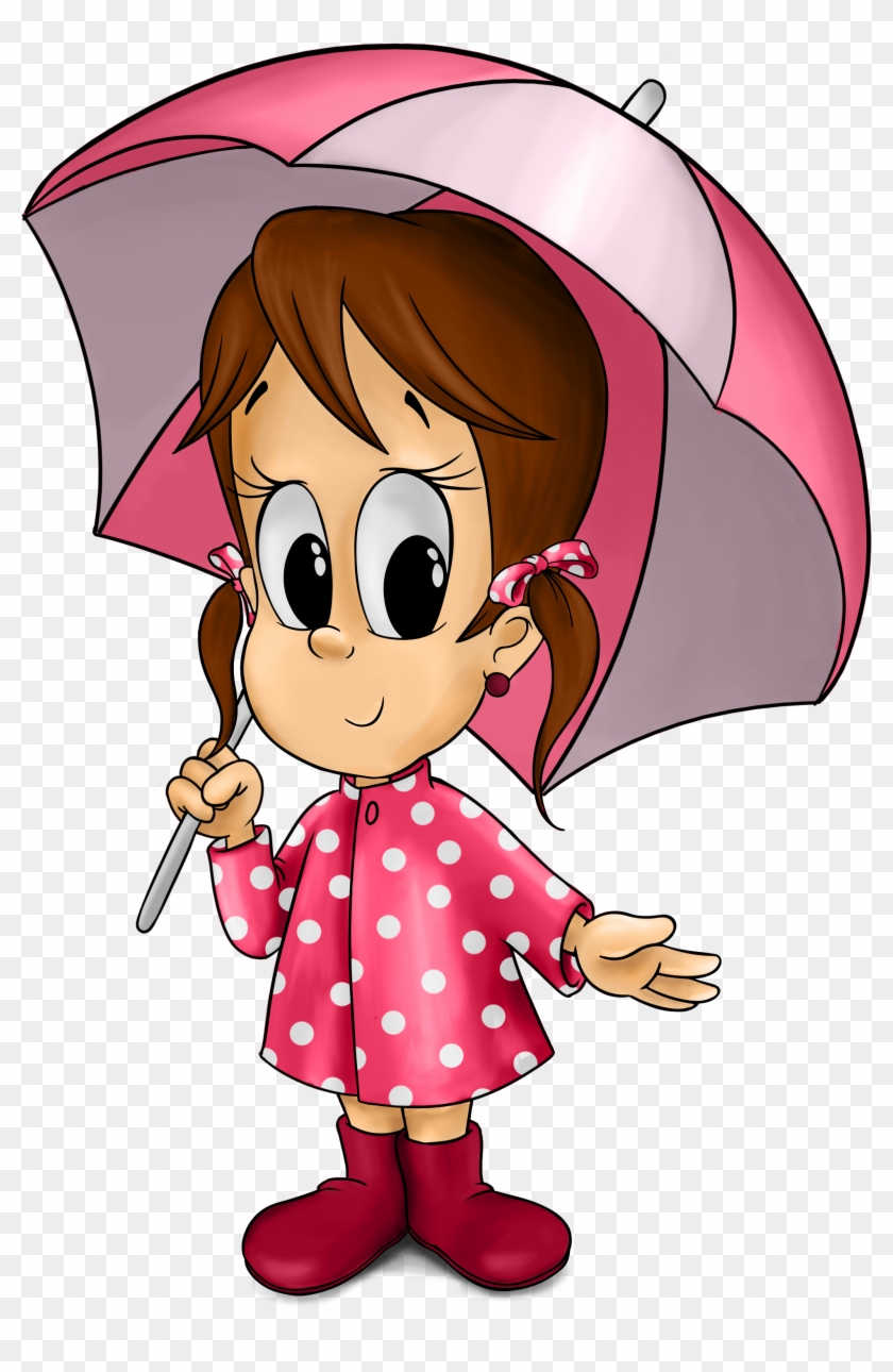 Niña Lluvia Clipart