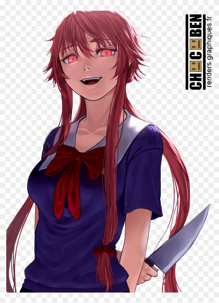 Mirai Nikki Yuno Kill For Kids Clipart #1925635