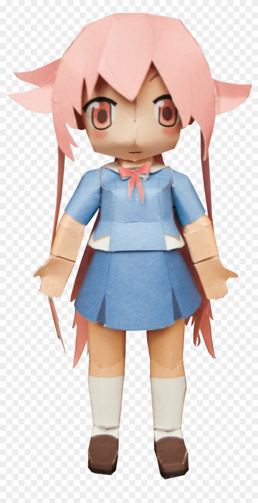 Yuno Gasai Chibi Doll - Yuno Gasai Papercraft Clipart